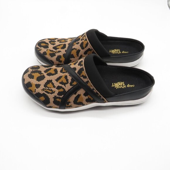 Easy Street Sport Leopard Print Slip-On Shoes Womens Size 5 NEW - Picture 7 of 7